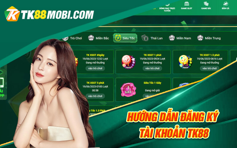 Xổ Số TK88 - Đặt Số Trúng Lớn Với Xổ Số TK88 Uy Tín Top 1 4 Hướng dẫn đăng ký tài khoản TK88